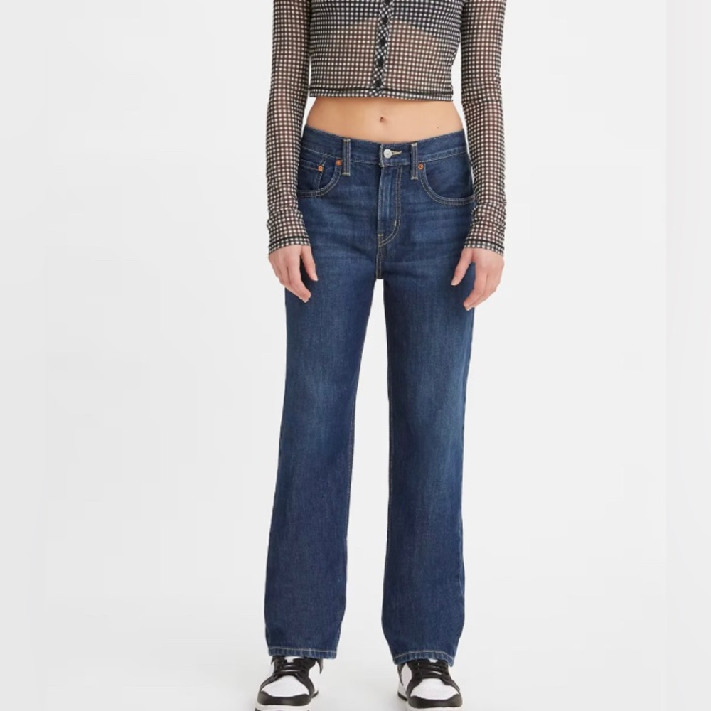 Levi’s Low Pro Jeans in Dark Wash
